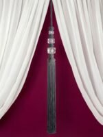 Akrilik Küplü Kordon Sarım Sarkıt - Görsel 2