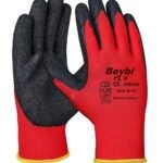 Kırmızı Zebra Nitril Eldiven No:9