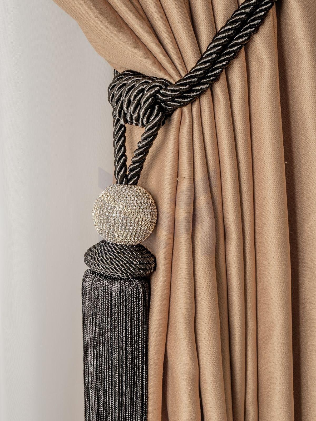 mf-38-2 (1) Taşlı Püsküllü Braçol - Görsel 1