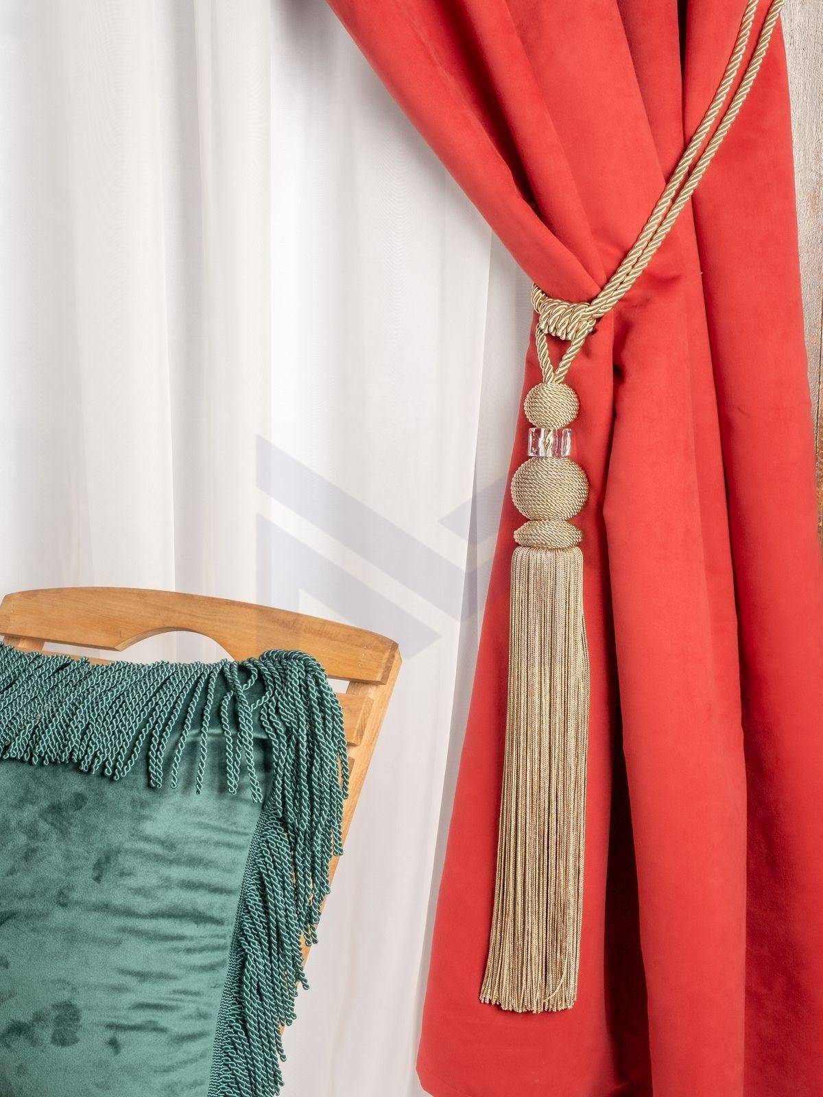 mf-48renka (3) Kübik 2 Toplu Püsküllü Braçol - Görsel 1